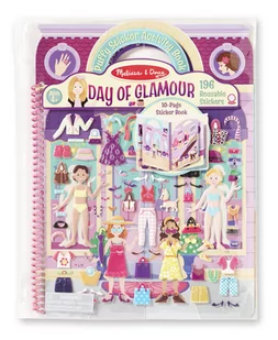 Melissa&Doug wypukłe naklejki wielokrotne Świat mody - Przybory szkolne - miniaturka - grafika 1