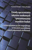 Technika - Zasady opracowania tekstów naukowych i prezentowania wyników badań z wykorzystaniem języka angielskiego w inżynierii materiałowej i innych pokrewnyc.. - miniaturka - grafika 1