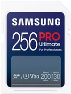 Karty pamięci - Samsung SDXC PRO Ultimate 2023 256 GB V30 U3 UHS-I (200 MB/s) - miniaturka - grafika 1
