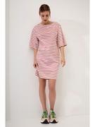 Sukienki - Josephine & Co Sukienka "Gerrit" w kolorze różowo-białym - miniaturka - grafika 1