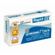 Zszywki - Rapid Zszywki 26/6 strong 1000 szt. 24861400 - miniaturka - grafika 1