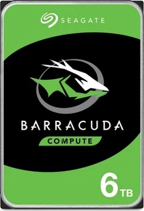 Seagate BarraCuda 6TB 3.5 cala 256MB ST6000DM003 Seagate - Dyski HDD - miniaturka - grafika 1