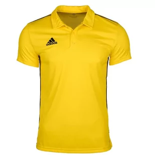 Adidas, Koszulka męska, Polo Core 18 FS1902, żółty, rozmiar S - Koszulki męskie - miniaturka - grafika 1