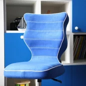 Krzesła obrotowe dla dzieci - Krzesło do biurka niebieskie PETIT 3/4 Visto - miniaturka - grafika 1