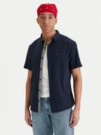 Koszule męskie - Quiksilver Koszula Time Box EQYWT04622 Granatowy Regular Fit - miniaturka - grafika 1