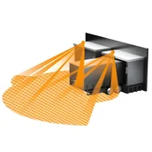 Lampy ogrodowe - Steinel Czujnik ruchu SensIQ EVO - czarny - miniaturka - grafika 1