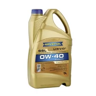 Oleje silnikowe - Ravenol SSL 0W-40 CleanSynto 5L - miniaturka - grafika 1