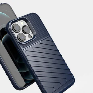 Thunder Case elastyczne pancerne etui pokrowiec iPhone 13 Pro zielony - Etui i futerały do telefonów - miniaturka - grafika 9