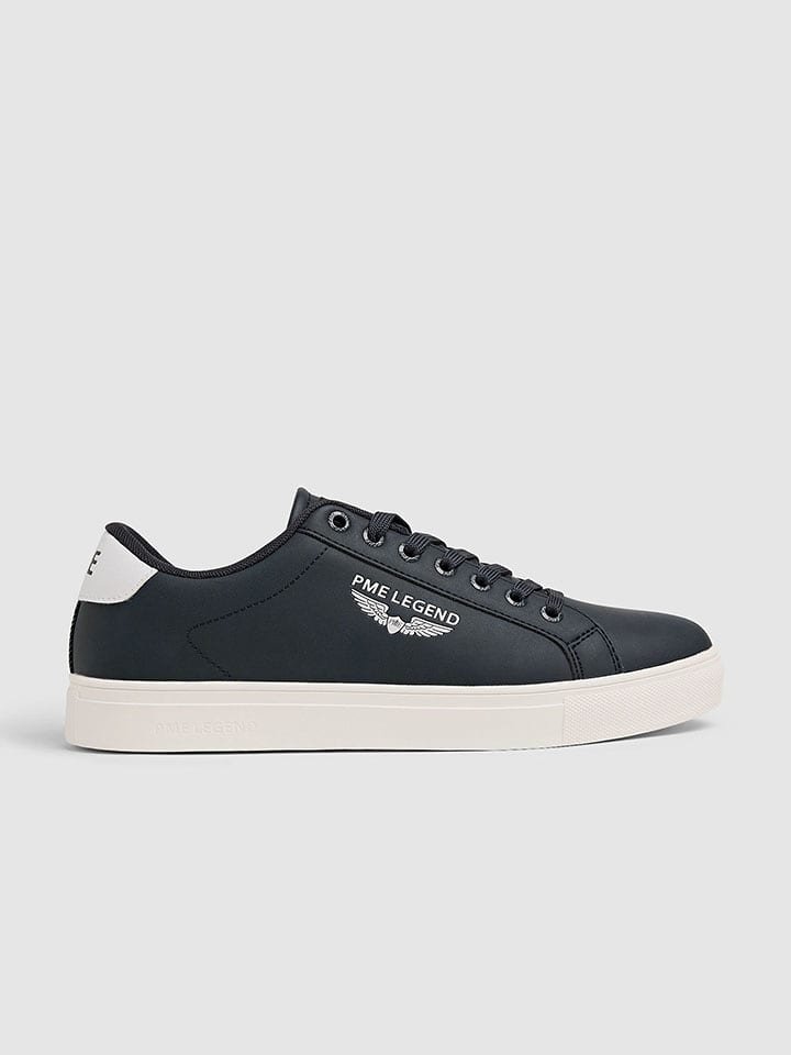 PME Legend Skórzane sneakersy w kolorze białym