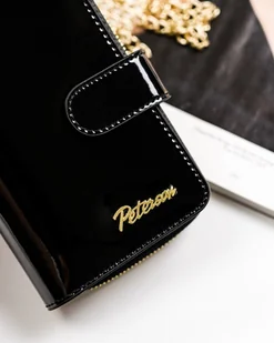 Lumarko Mały Skórzany Portfel Damski Czerwony ! - Portfele - miniaturka - grafika 4