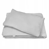 Pościel - Muślinowy Komplet Pościeli Dla Niemowląt Popiel Albero Mio 135X100 CM - miniaturka - grafika 1