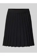 Spódnice - Spódnica mini o rozkloszowanym kroju z efektem prążkowania model MARINA - Vero Moda - miniaturka - grafika 1