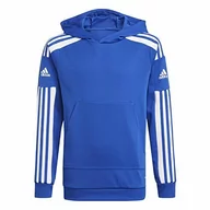 Bluzy dla dziewczynek - adidas Bluza z kapturem unisex dla dzieci Sq21 Y - miniaturka - grafika 1