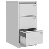 Meble i wyposażenie gabinetów medycznych - Szafa przystosowana do teczek zawieszkowych Din A4 z ruchomą listwą SZK 204 LX - miniaturka - grafika 1