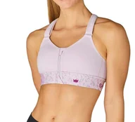 Biustonosze - Biustonosz Sportowy Shefit Lawendowy Fiolet Średnie Podtrzymanie Regulowany S - miniaturka - grafika 1