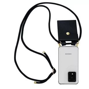 Łańcuszek Pokrowiec Do Samsung Galaxy S20 ULTRA w CZARNY Etui Obudowa Case Cover Ochronny Cadorabo - Etui i futerały do telefonów - miniaturka - grafika 1