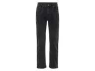 Spodnie męskie - LIVERGY® Jeansy męskie z bawełny, Relaxed Fit (Czarny, 46 (30/32)) - miniaturka - grafika 1