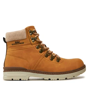 Trapery Lee Cooper LCJ-24-03-3041LA Brązowy - Botki damskie - miniaturka - grafika 1