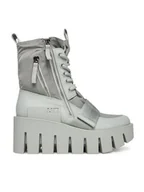 Botki damskie - United Nude Trzewiki Grip Combat Lo 10961919165 Szary - miniaturka - grafika 1