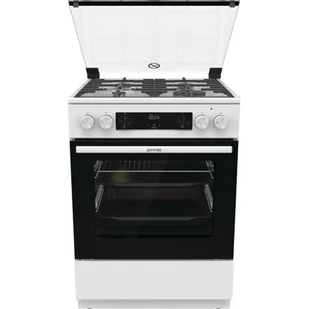 Kuchenka gazowo-elektryczna Gorenje GKS6C70WA - Kuchenki gazowo-elektryczne - miniaturka - grafika 1