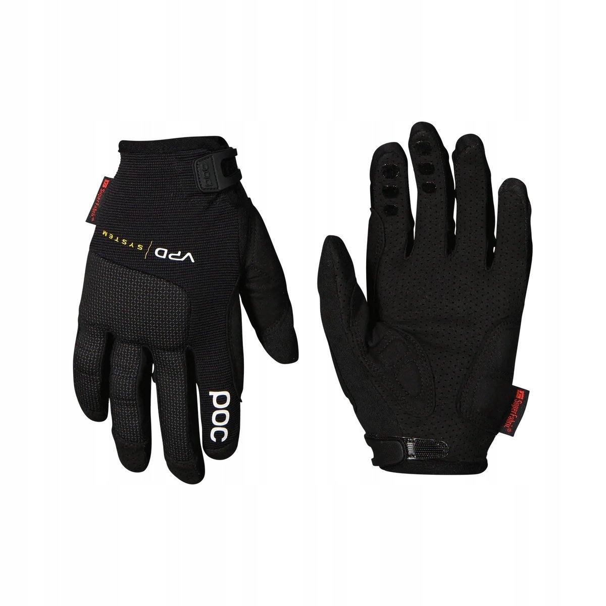 Rękawice Rowerowe POC Resistance PRO DH - BLACK - Rozmiar M