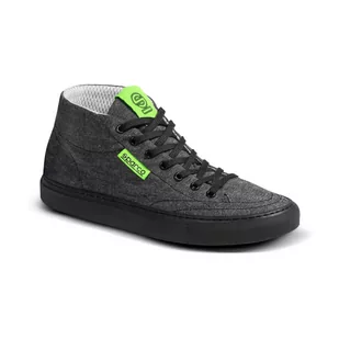Buty wyścigowe Sparco FUTURA szaro-zielone (FIA) - Odzież do sportów motorowych - miniaturka - grafika 2