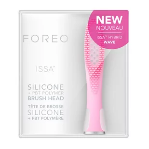 FOREO ISSA Hybrid Wave Brush Head Pearl Pink - Pędzle do makijażu - miniaturka - grafika 1