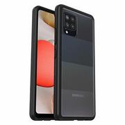 Etui i futerały do telefonów - Otterbox Sleek Etui do Galaxy A42 5G, Odporne na Wstrząsy i Upadki, Przetestowane Zgodnie ze Standardami Wojskowymi, Przezroczyste/Czarne, Bez Opakowania Detalicznego - miniaturka - grafika 1