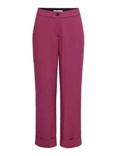 ONLY Spodnie materiałowe Casey 15338822 Fioletowy Cropped Fit - Spodnie damskie - miniaturka - grafika 1