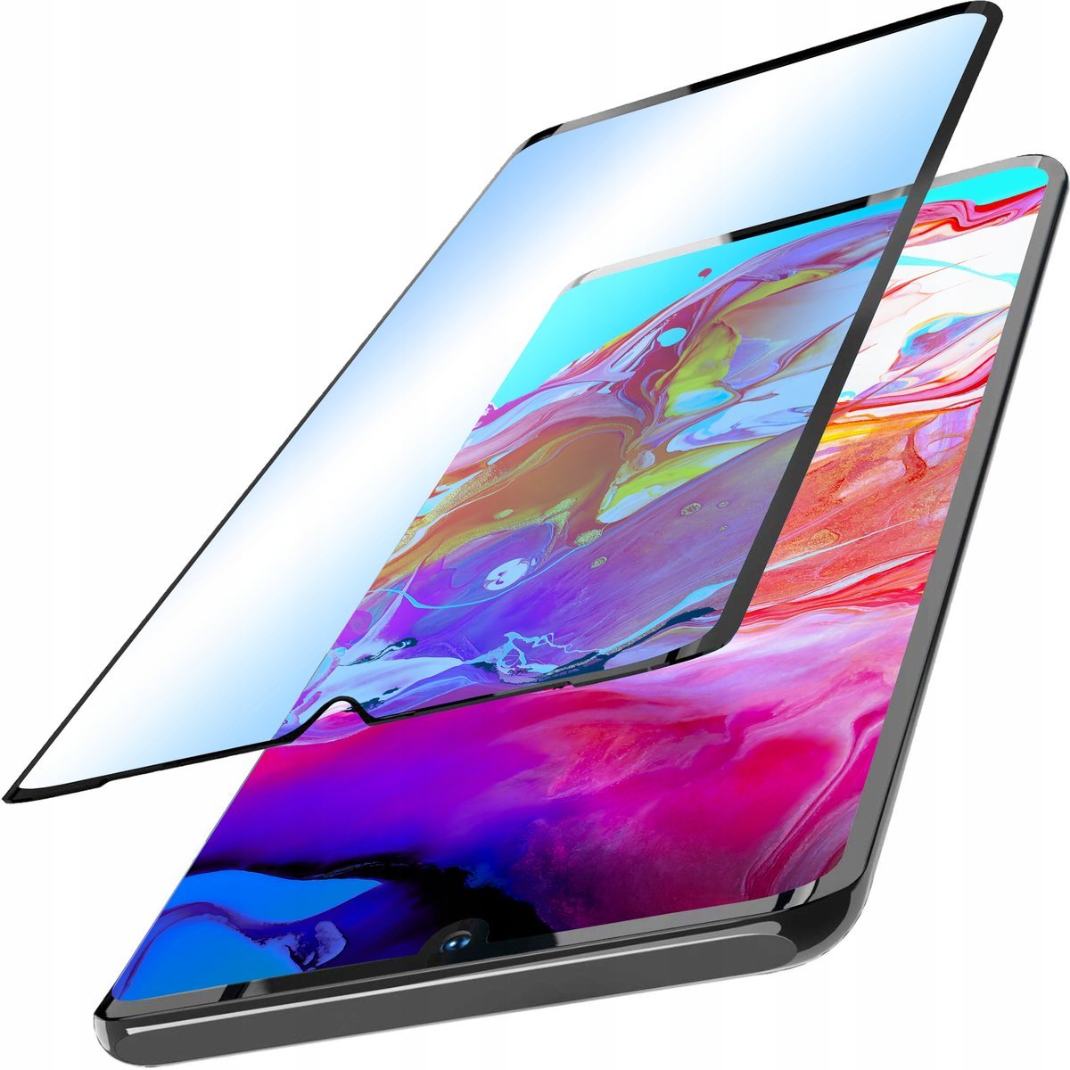 SZKŁO 5D FULL GLUE SZYBKA 9H do SAMSUNG GALAXY A70
