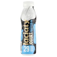 Kefiry, jogurty, maślanki - Łaciaty Protein+ Jogurt pitny naturalny 360 g - miniaturka - grafika 1