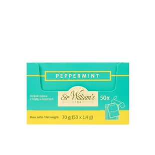Sir Williams Peppermint 50 saszetek 5902020014188 - Herbata - miniaturka - grafika 2