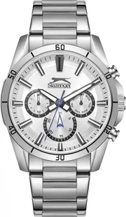 Zegarek Zegarek męski SLAZENGER SL.09.2332.2.01 stalowy fashion na prezent - Zegarki męskie - miniaturka - grafika 1