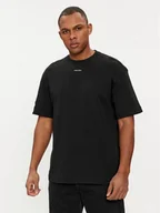 Koszulki męskie - Calvin Klein T-Shirt Nano Logo K10K112487 Czarny Regular Fit - miniaturka - grafika 1