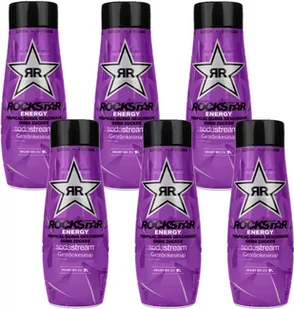6x Syrop SodaStream Rockstar Tropical Guava Zero 440ml - Syropy i koncentraty owocowe - miniaturka - grafika 1
