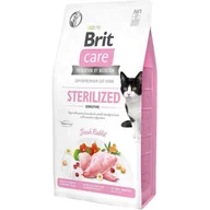 Sucha karma dla kotów - Brit Care Cat Sterilised Sensitive 2kg - miniaturka - grafika 1