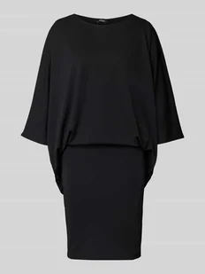 Sukienka koktajlowa o długości do kolan z okrągłym dekoltem - Sukienki - miniaturka - grafika 1