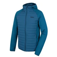 Bluzy sportowe męskie - Męska bluza Husky Arya M Rozmiar: L / Kolor: ciemnoniebieski - miniaturka - grafika 1