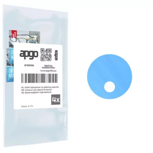 4x Szkło hybrydowe na aparat obiektyw kamerę 9H do Nokia C20 - apgo hybrid Camera Lens Protector - Pozostałe akcesoria do telefonów - miniaturka - grafika 1