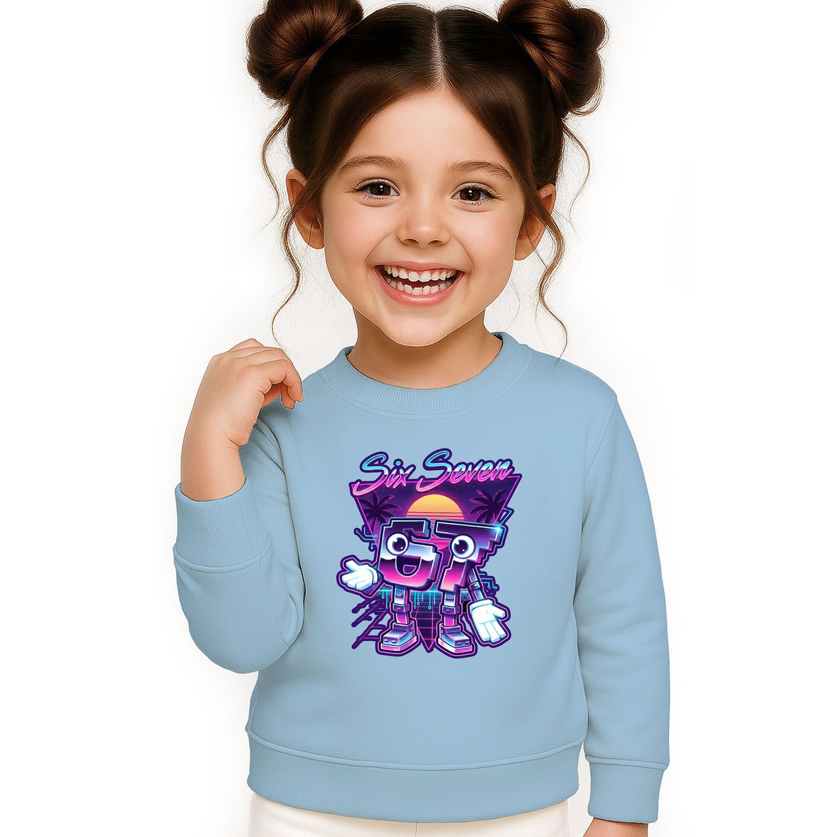 BLUZA DZIECIĘCA 67 SIX SEVEN VIRAL DLA CHŁOPCA DZIEWCZYNKI 110-116