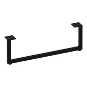 Meble modułowe i akcesoria - Noga meblowa NS38 37 x 4 x 12 cm czarna - miniaturka - grafika 1