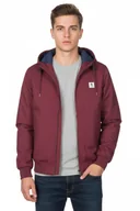 Kurtki męskie - Kurtka męska Element Dulcey zimowa puchowa bordowa-XS - miniaturka - grafika 1