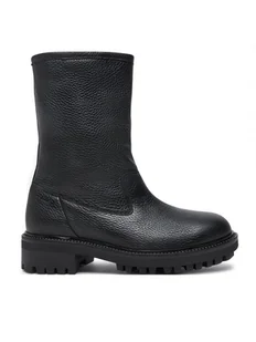 Calvin Klein Botki HW0HW02234 Czarny - Botki damskie - miniaturka - grafika 1