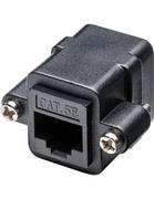 Wtyczki i adaptery - Goobay Adapter montażowy RJ45/RJ45 UTP kat.5 72361 72361 - miniaturka - grafika 1