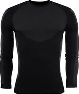 Koszulki sportowe męskie - Outhorn Koszulka termoaktywna męska Outhorn M101 głeboka czerń OTHAW23USEAM101 20S M/L - miniaturka - grafika 1