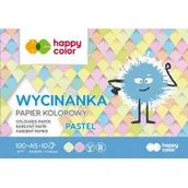 Szkolne artykuły papiernicze - HAPPYCOLOR Wycinanka A5/10 pastel 100g Happy Color - miniaturka - grafika 1
