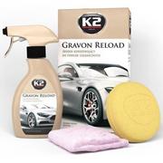 Kosmetyki samochodowe - K2 Melle GRAVON reload konserwacja powłoki ceramicznej zestaw G035 - miniaturka - grafika 1