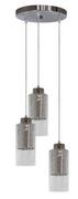 Lampy sufitowe - Candellux Lampa wisząca Libano 3x60W Srebrny (33-51691) - miniaturka - grafika 1