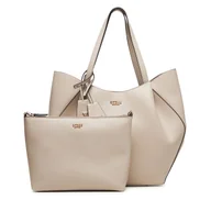 Torebki damskie - Torebka Guess Amorette HWBG78 98240 Beżowy - miniaturka - grafika 1