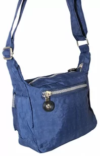 Stylowa Pozioma Torba Mała Na Ramię Bag Street NR 2251 GRANATOWY 17 x 7 x 15 [cm] - Torebki damskie - miniaturka - grafika 6